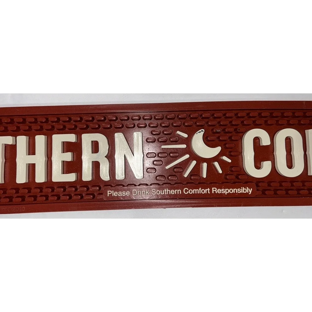 Southern Comfort Rubber Bar Spill Mat Beer Tap Drain Coaster Mancave 21